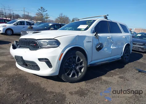 2021 Dodge Durango R/T Awd from USA, damaged, VIN 1C4SDJCT5MC522216